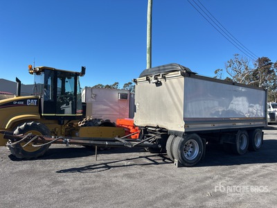 2008 Bulk Pressure Tankers Super Dog End Dump Trailer