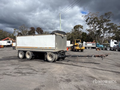 2008 Bulk Pressure Tankers 5.8 m Super Dog Hinterkipper