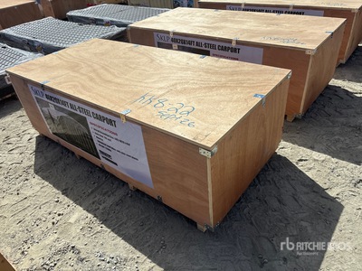 2026 SKLP SK-SC40 40 Ft x 20 Ft Carport (Unused)