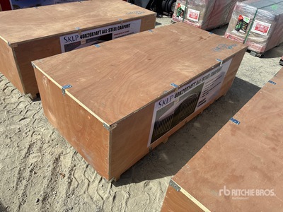 2026 SKLP SK-SC40 40 Ft x 20 Ft Carport (Unused)