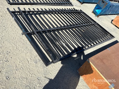 2026 SKLP SK-HLM20 20 ft x 6 ft 7 in Steel BI-Parting Wrought Iron Brama wjazdowa (Unused)