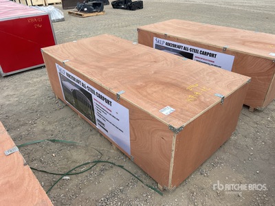 2026 SKLP SK-SC40 20 ft x 40 ft 40 Ft x 20 Ft Carport (Unused)