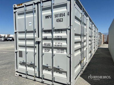 2026 40 ft High Cube Multi-Door Contenedor de almacenamiento