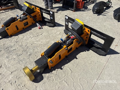 2026 GIYI GY-D680 Skid Steer Post Driver (Unused)