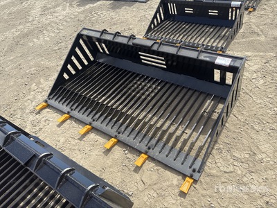 2026 GIYI GY-RB66 66 in Skeleton Skid Steer Bucket (Unused)