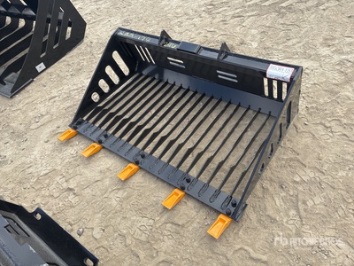 2026 GIYI GY-RB44 44 in Skeleton Mini Skid Steer Bucket (Unused)