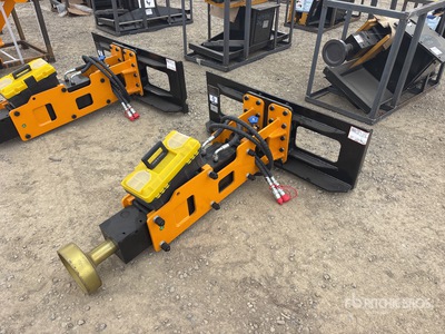 2026 GIYI GY-D680 Mini Kompaktlader-Pfostentreiber (Unused)