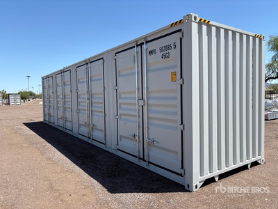 2026 40 ft High Cube Multi-Door Contenedor de almacenamiento