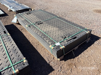 Quantity of (12) 2026 SKLP SK-LJB12 94 in x 47 in Polyethylene Traffic Plates Dispositivi vari per il controllo del traffico (Unused)