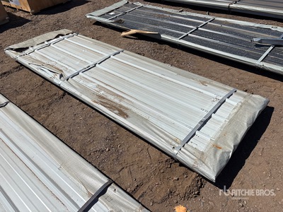 Quantity of (50) 2026 SKLP SK-XH50 3 ft x 10 ft Galvalume Steel Sheets