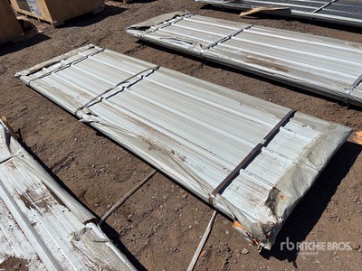 Quantity of (50) 2026 SKLP SK-XH50 3 ft x 10 ft Galvalume Steel Sheets (Unused)