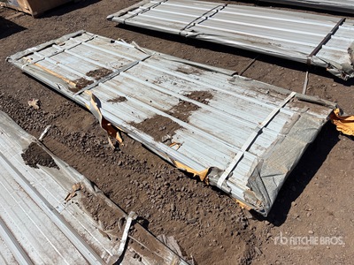 Quantity of (50) 2026 SKLP SK-XH50 3 ft x 10 ft Galvalume Steel Sheets