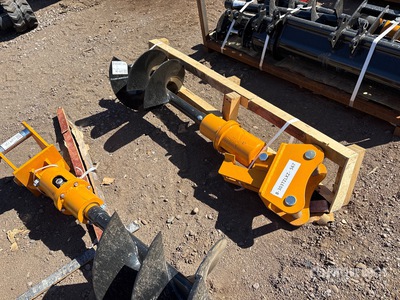 2026 GIYI 32 in Excavator Auger - Fits Cat 303 (Unused)