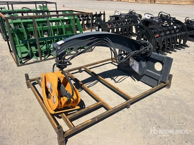 2026 GIYI GY-RG63 360° Rotating Skid Steer Grapple (Unused)
