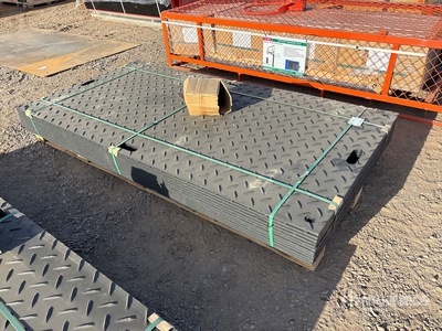Quantity of (12) 2026 SKLP SK-LJB12 94 in x 47 in Polyethylene Traffic Plates (Unused)