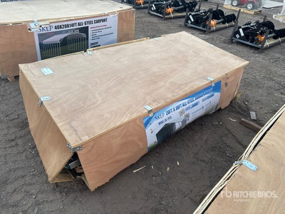 2026 SKLP SK-ZP20 All-Steel Carport (Unused)