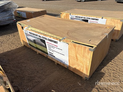 2026 SKLP SK-SC40 20 ft x 40 ft x 14 ft Carport (Unused)