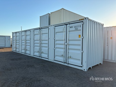 2026 40 ft High Cube Multi-Door Storage Container