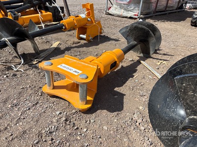 2026 GIYI 32 in Excavator Auger - Fits Cat 305 (Unused)