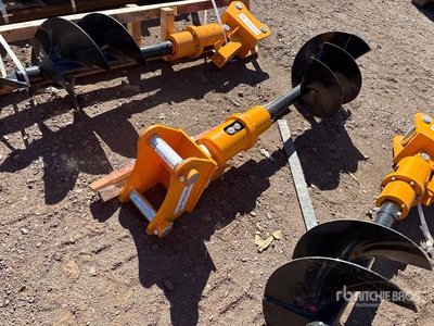 2026 GIYI 32 in Excavator Auger - Fits Cat 305 (Unused)