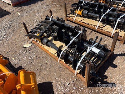Quantity of (8) 2026 VICSEC VCA-8 Mini Excavator Attachments (Unused)
