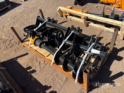 Quantity of (8) 2026 VICSEC VCA-8 Mini Excavator Attachments (Unused)