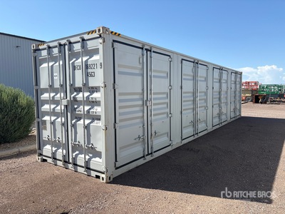 2025 40 ft High Cube Multi-Door Storage Container