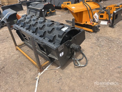 2026 GIYI GY-CW70 Padfoot Skid Steer Vibratory Roller (Unused)