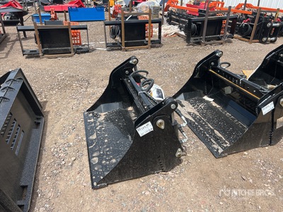 2026 GIYI GY-XKH39 Mini Skid Steer Bucket (Unused)