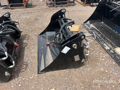 2026 GIYI GY-XKH39 Mini Skid Steer Bucket (Unused)