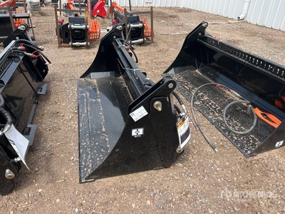 2026 GIYI GY-KH72 Multi-Purpose Skid Steer Bucket (Unused)