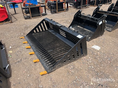 2026 GIYI GY-RB66 Skeleton Skid Steer Bucket (Unused)
