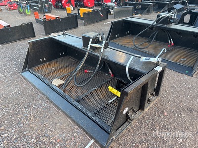 2026 GIYI GY-VB79 78 in Vibrating Skid Steer Screening Bucket (Unused)