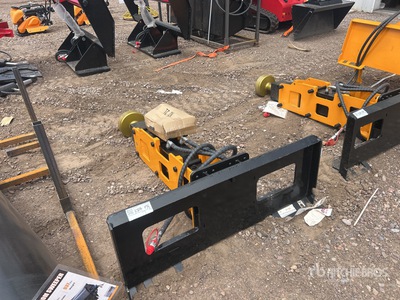 2026 GIYI GY-D680 Skid Steer Post Driver (Unused)