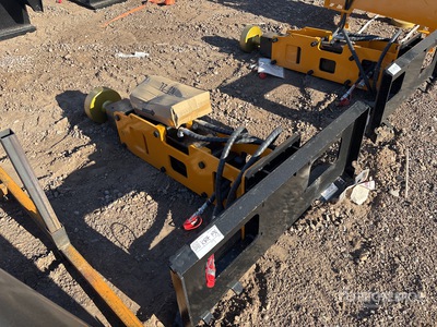 2026 GIYI GY-D680 46 in Skid Steer Post Driver (Unused)