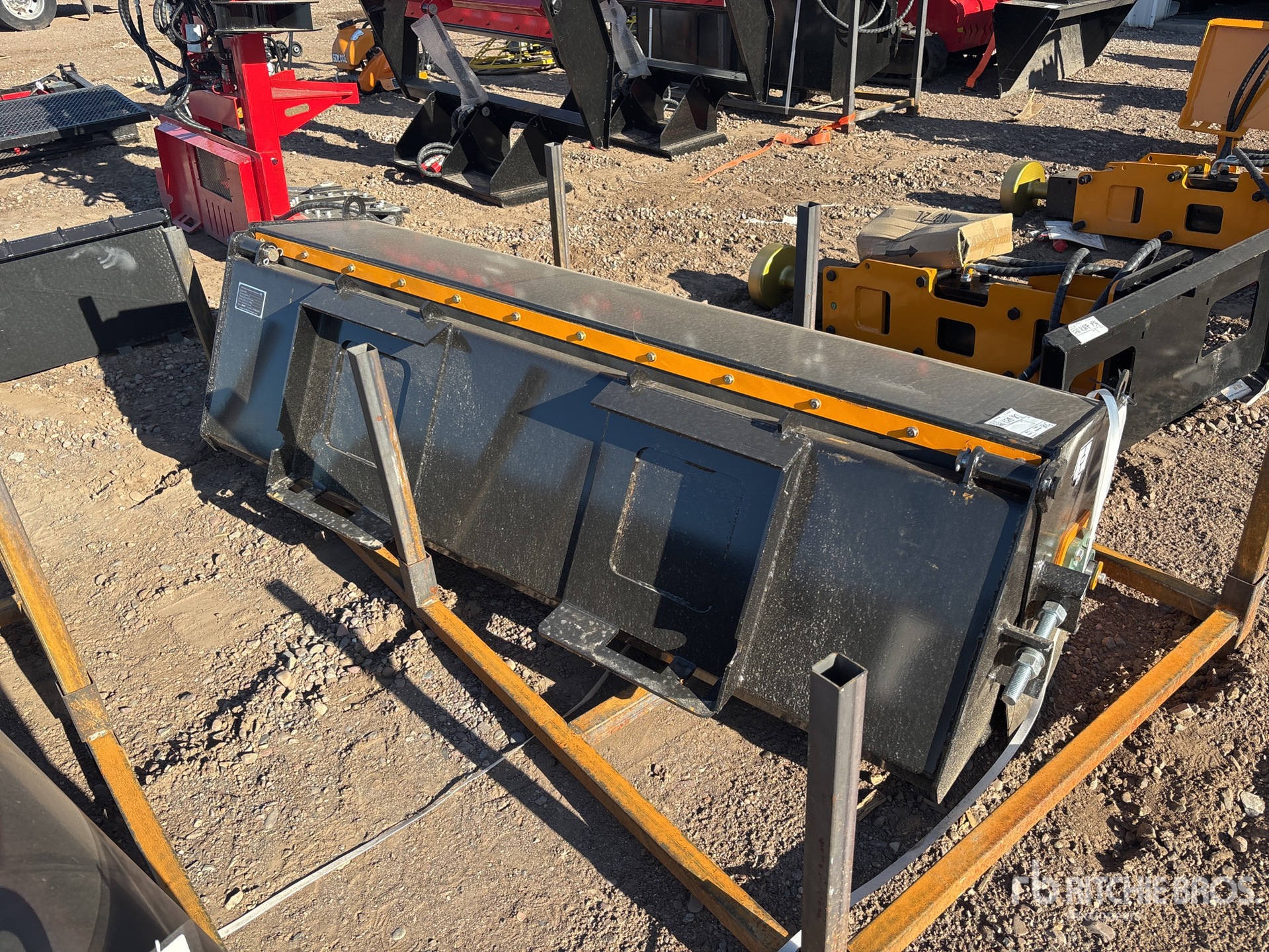 2026 GIYI GY-BS72 72 in Skid Steer Sweeper (Unused)