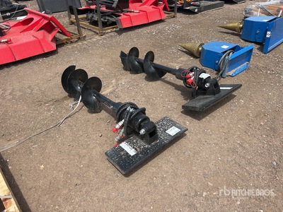 2026 GIYI Mini Skid Steer Auger (Unused)