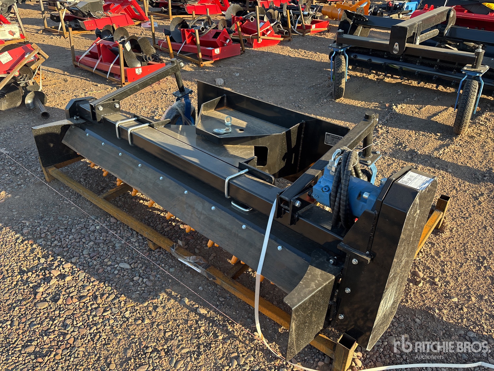 2026 GIYI GY-LPR71 72 in Skid Steer Power Rake (Unused)