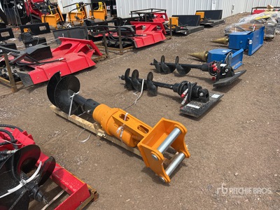 2026 GIYI Excavator Auger - Fits Cat 305 (Unused)
