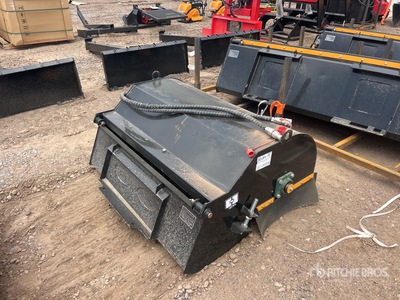 2026 GIYI GY-BS43 Mini Skid Steer Sweeper (Unused)