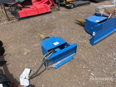 2026 GIYI GY-WS43 Mini Skid Steer Log Splitter (Unused)