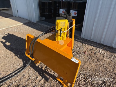 2026 GIYI GY-AD680 46 in Skid Steer Post Driver (Unused)