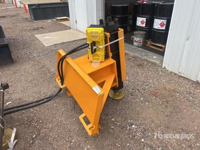 2026 GIYI GY-AD680 Skid Steer Post Driver (Unused)
