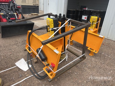 2026 GIYI GY-AD680 Skid Steer Post Driver (Unused)