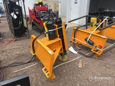 2026 GIYI GY-AD680 Skid Steer Post Driver (Unused)