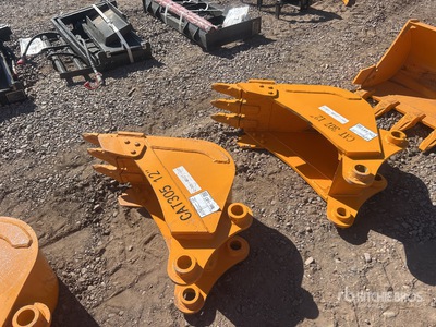 2026 GIYI 12 in Excavator Bucket - Fits Cat 305 (Unused)