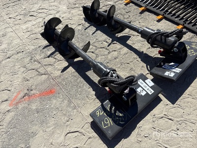 2026 GIYI 12 in Mini Skid Steer Auger (Unused)