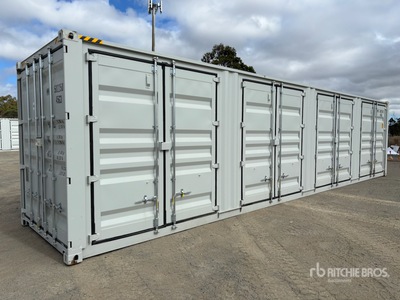 2026 40 ft High Cube Multi-Door Container per stoccaggio (Unused)