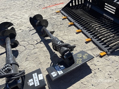 2026 GIYI 12 in Mini Skid Steer Auger (Unused)