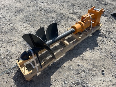 2026 GIYI 400 mm Graafmachine Auger - Fits Cat 303 (Unused)